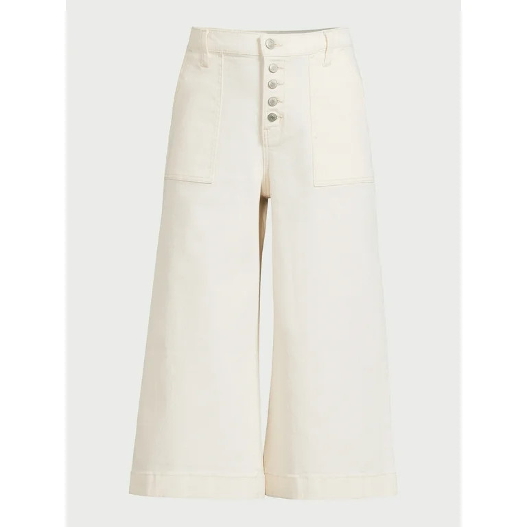 Scoop Women's Utility Culotte Pants, Sizes 0-18 | Walmart (US)