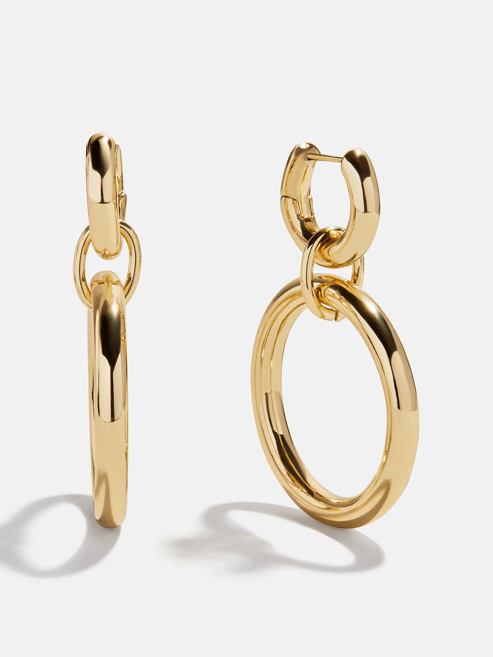 Viviana Hoop Earrings - Gold | BaubleBar