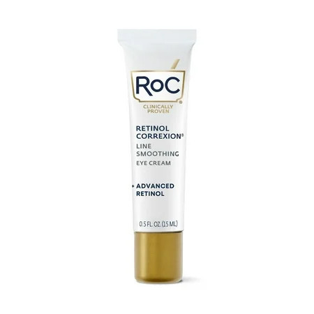 RoC Retinol Correxion Anti-Wrinkle + Firming Eye Cream for Dark Circles & Puffy Eyes 0.5 oz | Walmart (US)