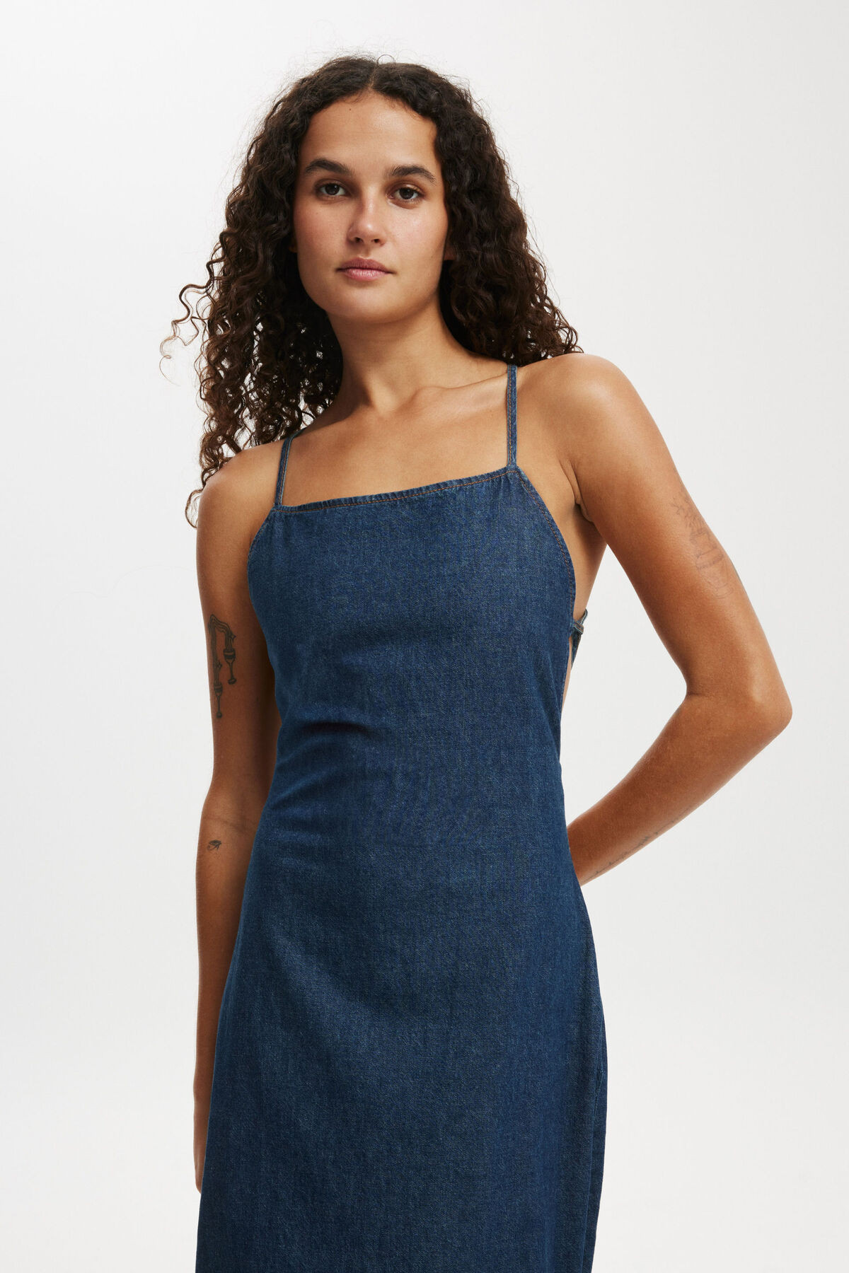 Tate Denim Maxi Dress | Cotton On (US)