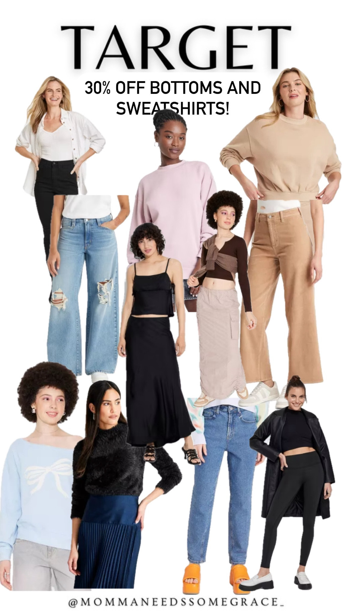 Target sweaters, sweatshirts and bottoms on sale! 

#LTKSaleAlert #LTKSeasonal #LTKFindsUnder100