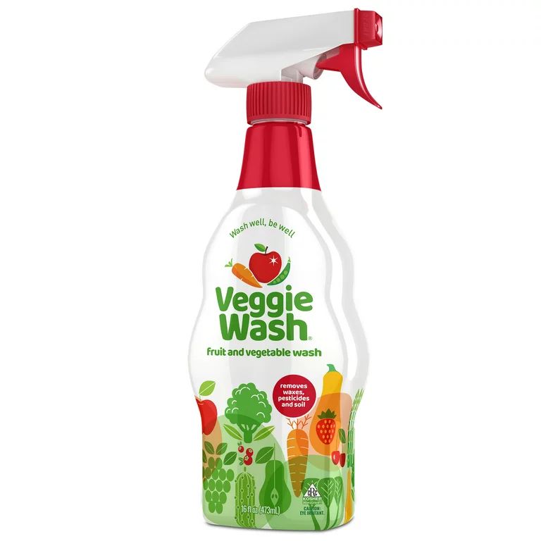 Veggie Wash Fruit and Vegetable Wash, Produce Wash and Cleaner, 16-Fluid Ounce | Walmart (US)