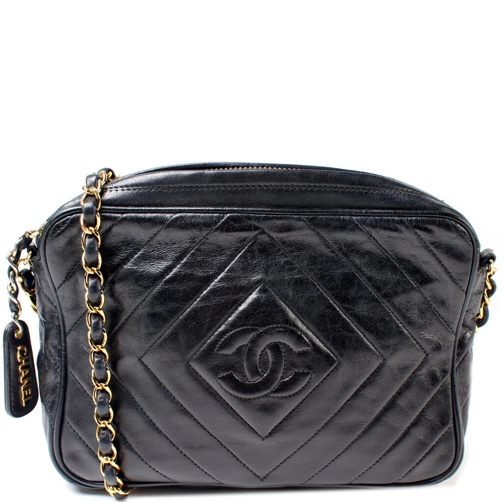 Quilted Vintage Camera Bag | Keeks Designer Handbags