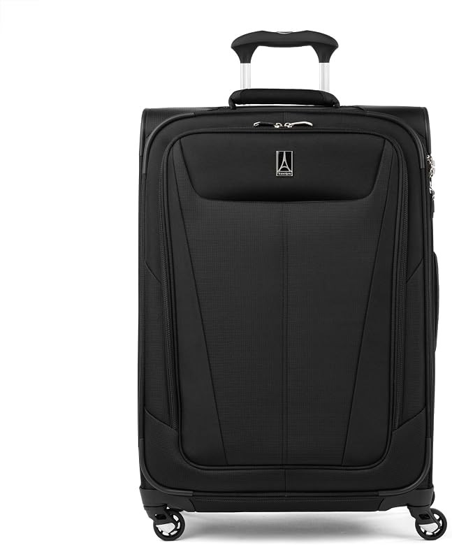 Travelpro Maxlite 5 Softside Expandable Checked Luggage with 4 Spinner Wheels, Lightweight Suitca... | Amazon (US)