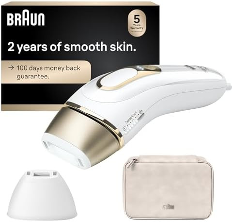 Braun IPL at Home Laser Hair Removal for Women and Men, Silk Expert Pro 5 PL5137 with Venus Swirl... | Amazon (US)