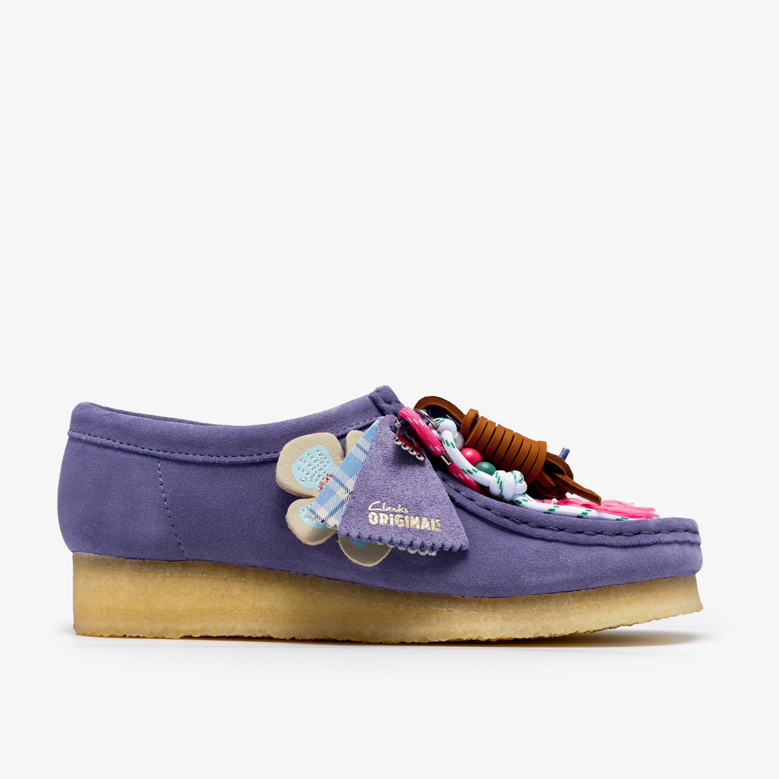 Womens Wallabee Purple Interest Wallabees | Clarks | Clarks (US)