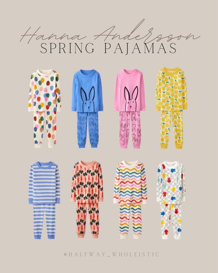 I love Hanna Andersson pajamas for Weston and Lane! Shop these new spring arrivals on sale now  and perfect for Easter 🎉

#toddler #girl #boy #easterbasket #sleepwear 