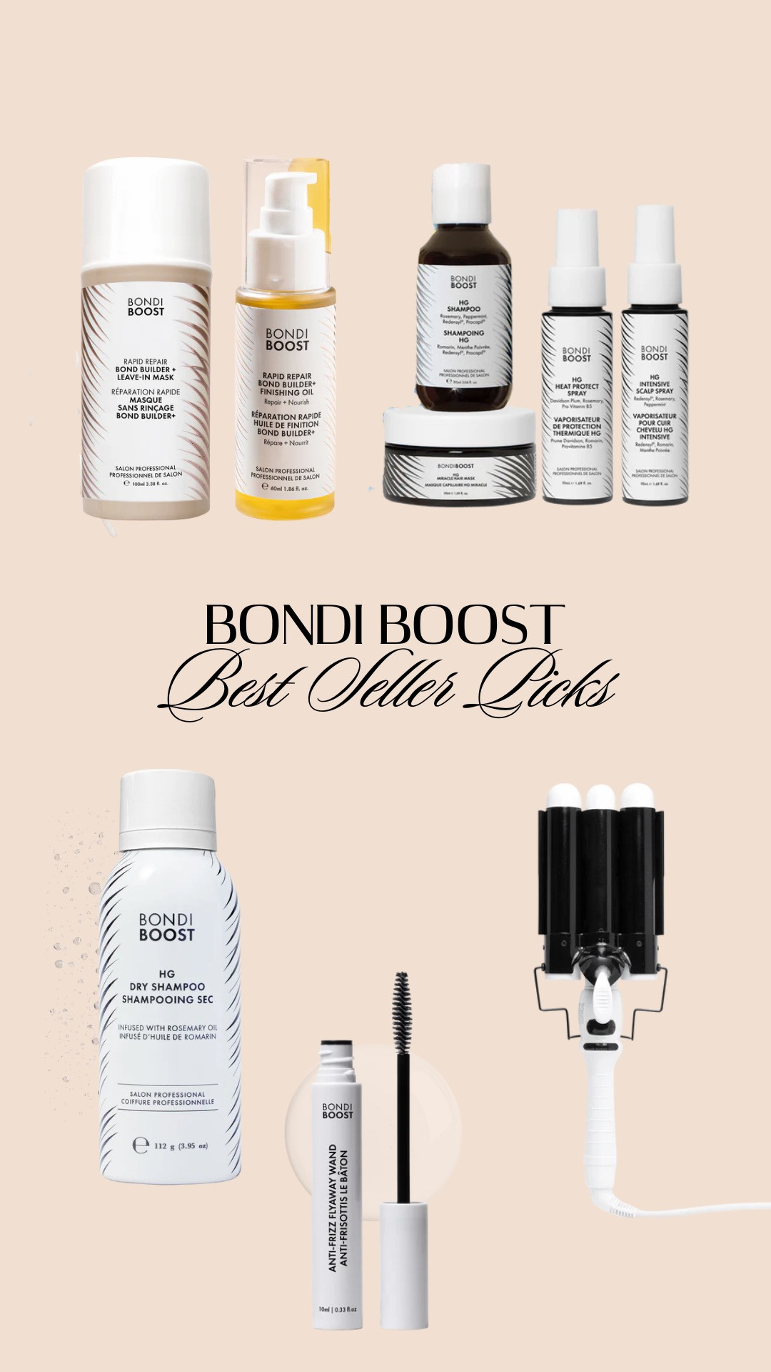 My current Bondi Boost best seller picks. I loveee these products!! Can't recommend them enough and these are perfect for summer! Let me know if you try them :)

#bondiboost #summerhairstyle #ltkhair 

 