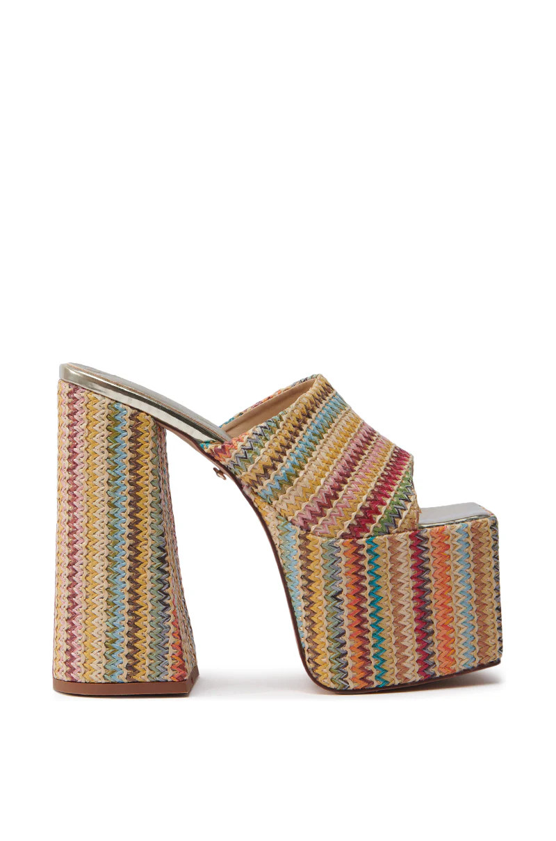 AZALEA WANG EMBERS MULTI CHUNKY PLATFORM SANDAL | AKIRA