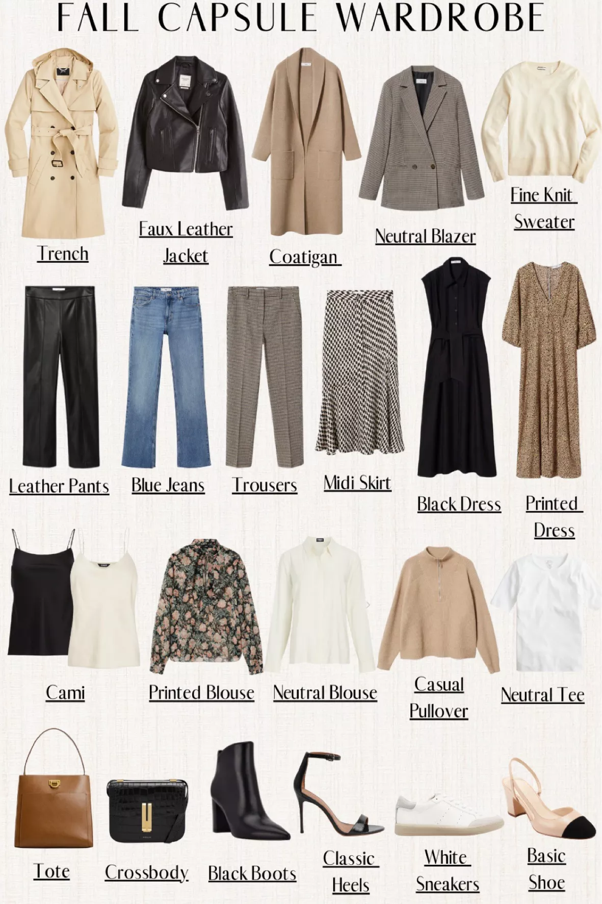 Women's clothing, shoes & accessories, Fall collection