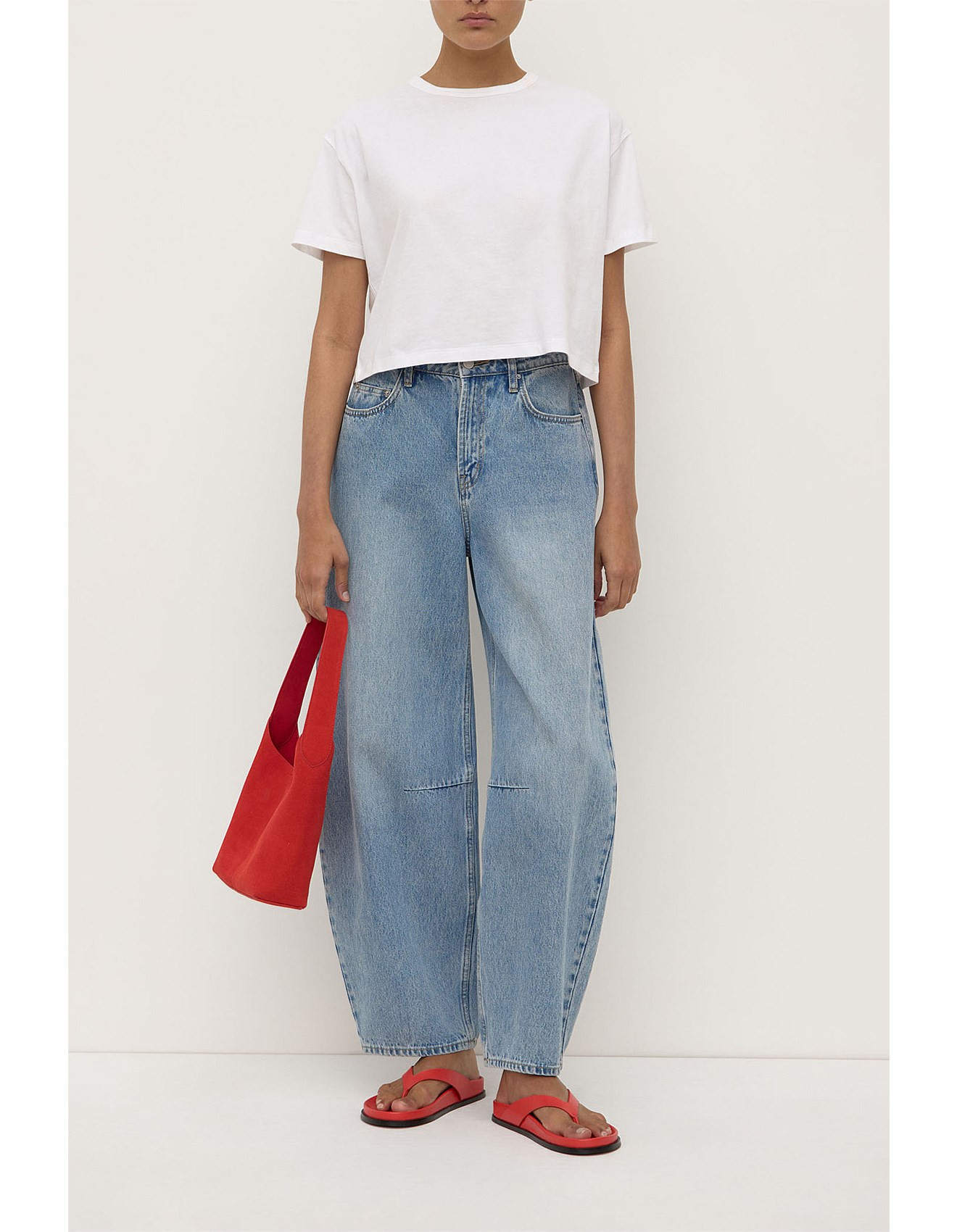 Gia Short Sleeve Tee White | David Jones (Australia & New Zealand)