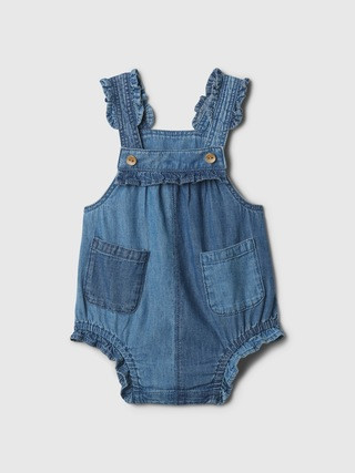 Baby Denim Shorty One-Piece | Gap (CA)