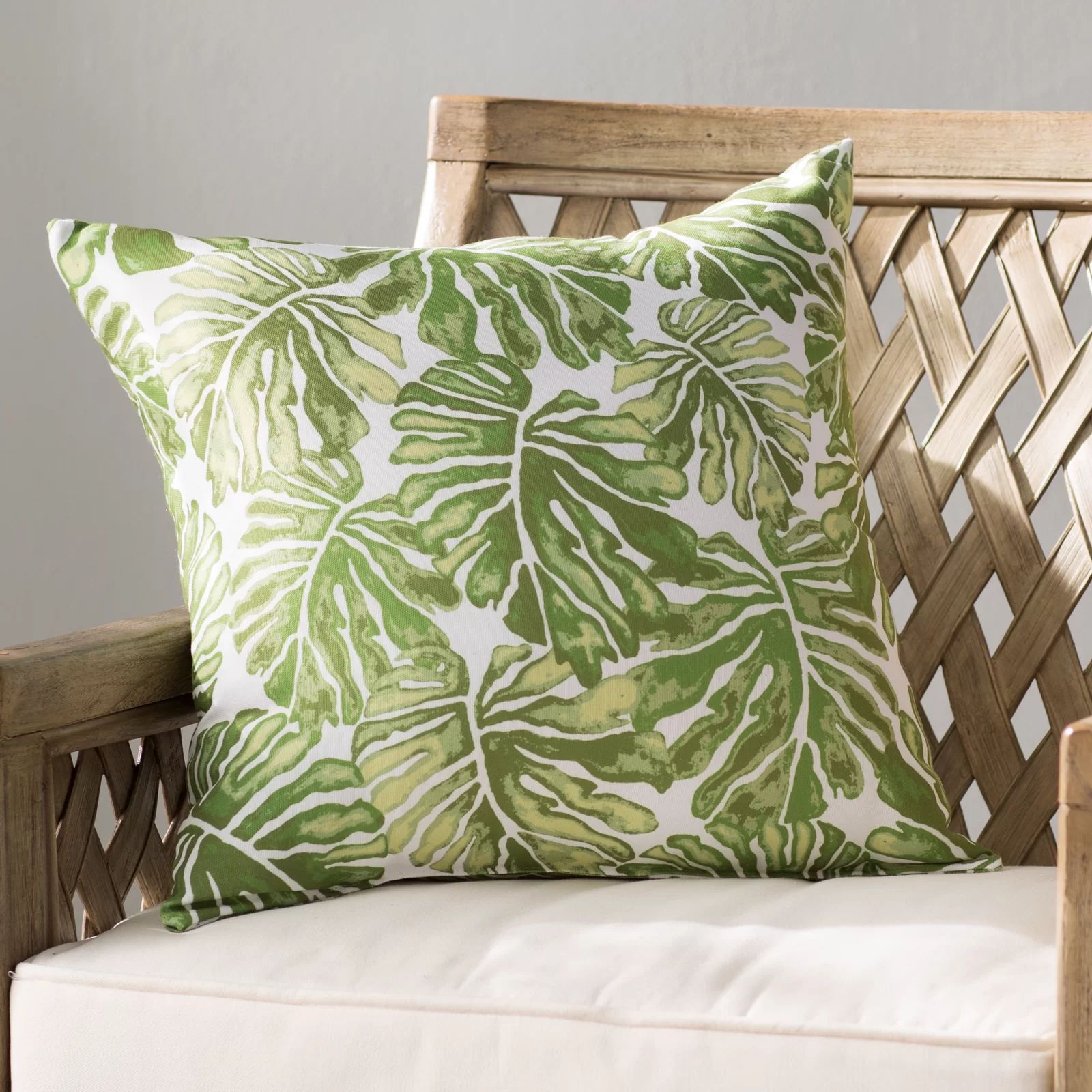 Springdale Floral Indoor/Outdoor Reversible Throw Pillow | Wayfair North America