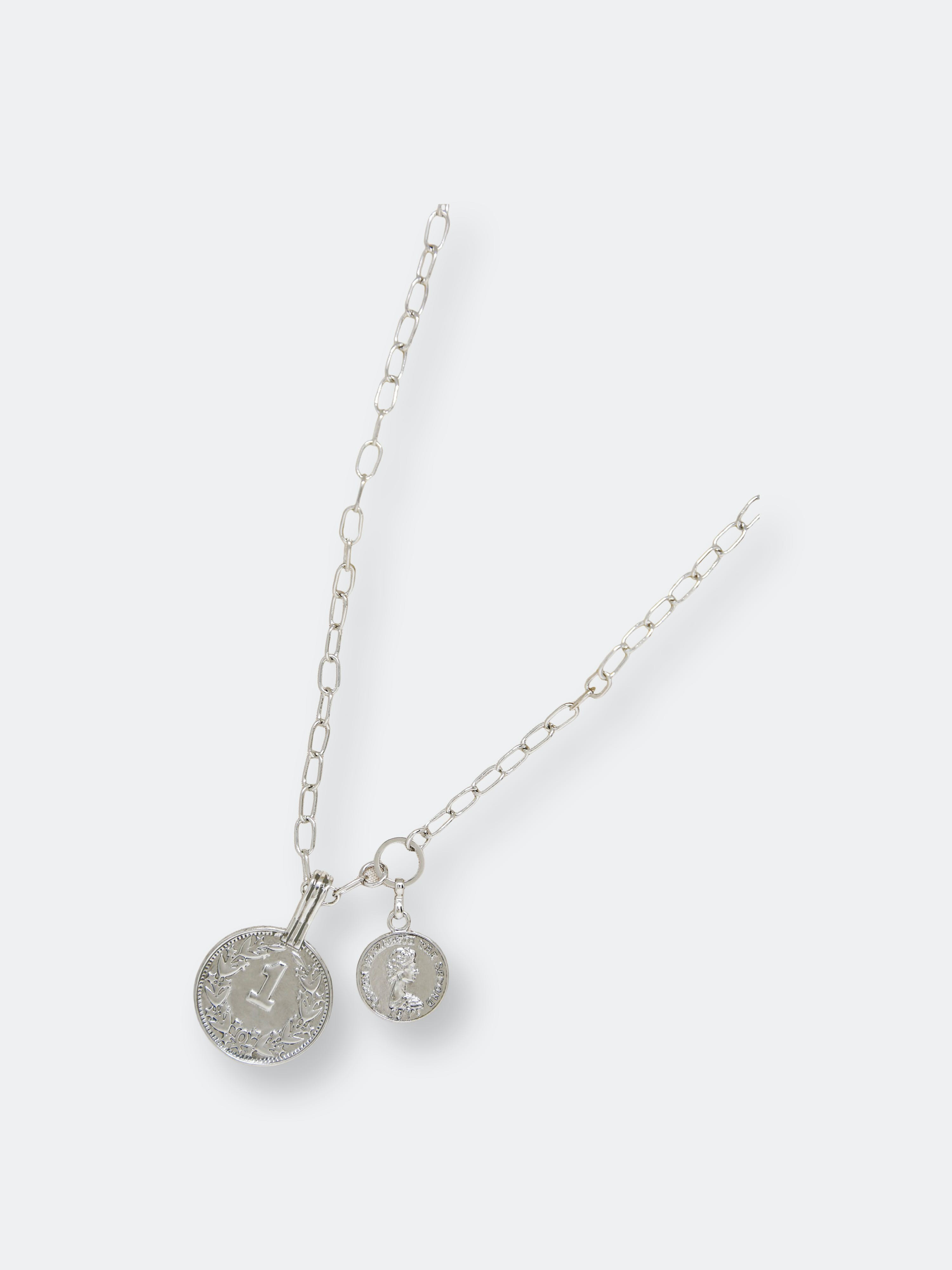 Simplicity Coin & Chain Necklace - ONE SIZE ONLY | Verishop