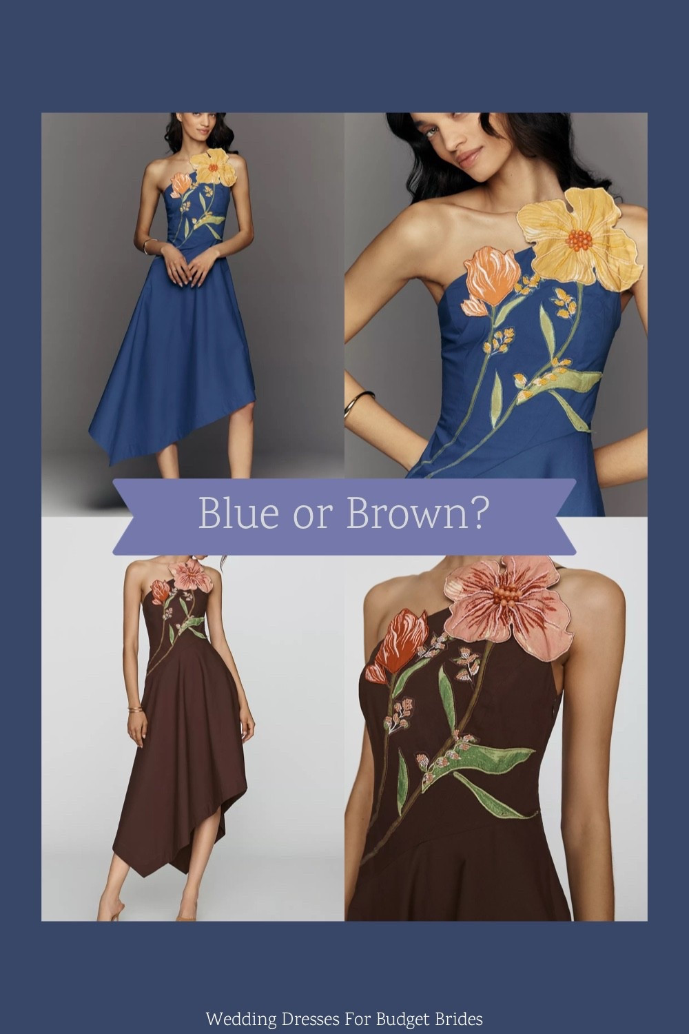 Which do you like best blue or brown? Find them at @Anthropologie 

Fall dresses, wedding guest dress summer, fall wedding guest dresses.

#LTKWedding #LTKSeasonal