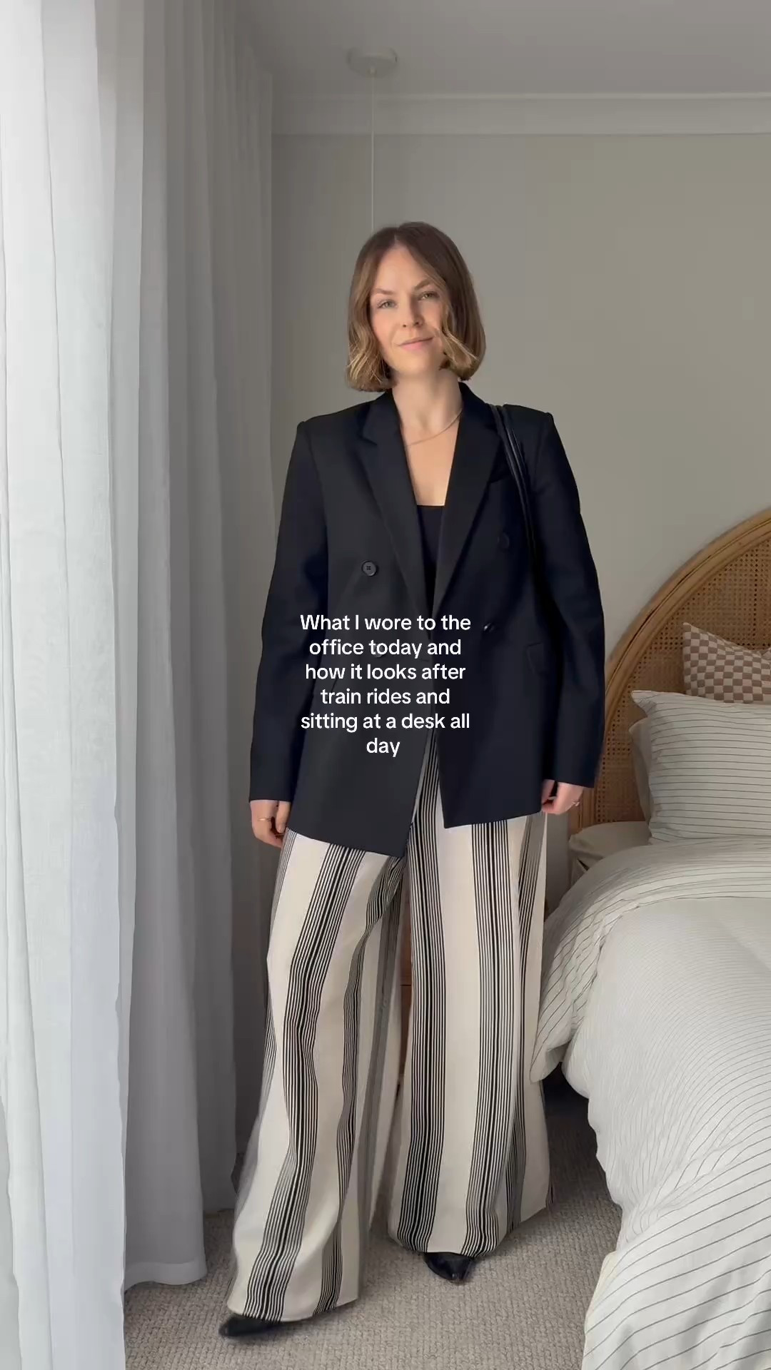 Corporate outfit idea! These pants barely creased today and are very lightweight for the warmer weather 

Have linked a similar pair of boots, mine here are NA-KD 

#LTKspring #LTKaustralia #LTKworkwear