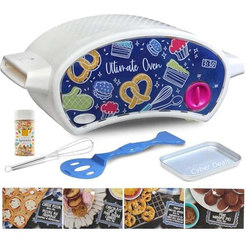 Ultimate Easy Bake Oven Baking Bundle - Oven, Cookie, Pretzel, Pizza Mixes + Sprinkles & Whisk for Kids 8+ | Amazon (US)