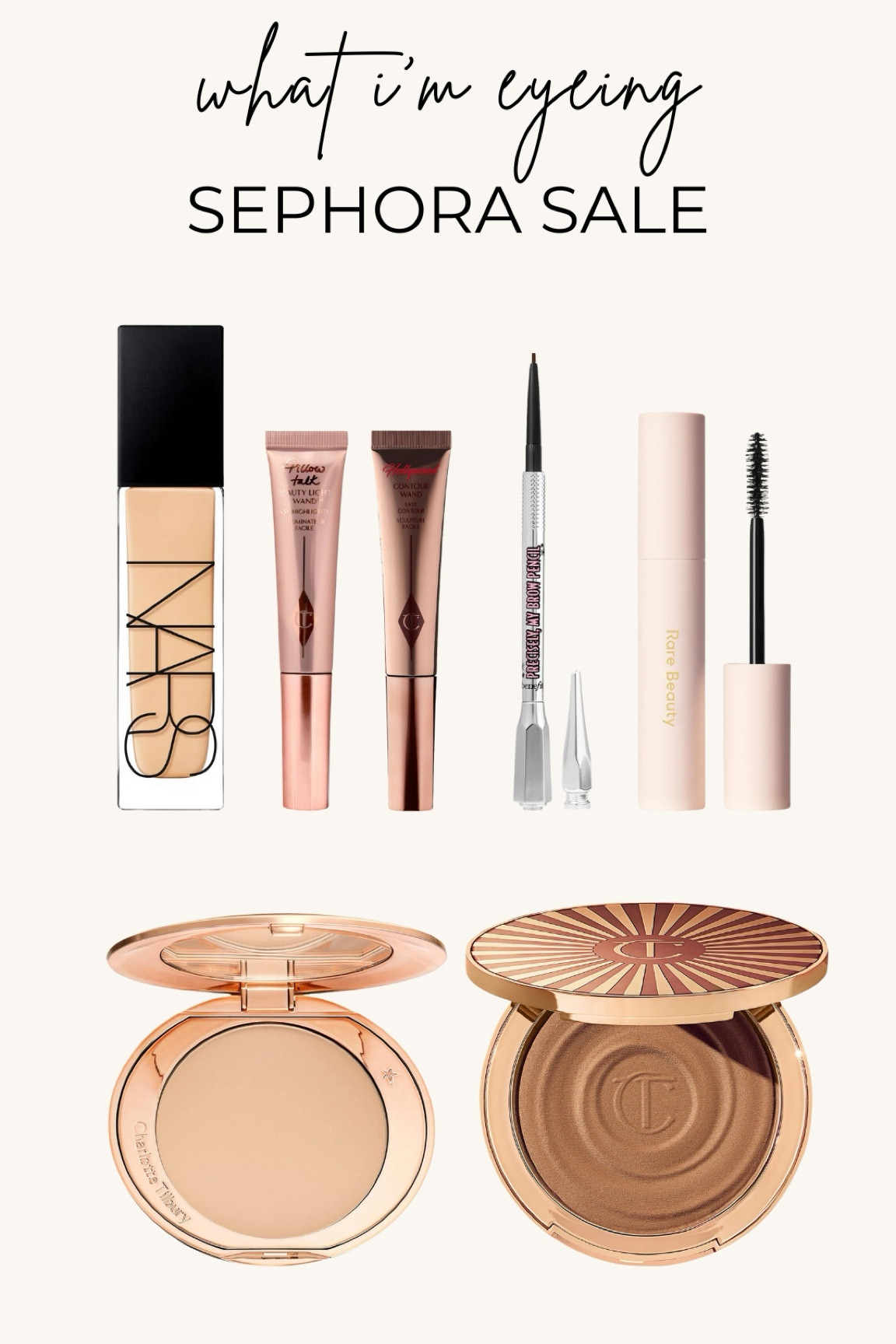 What I’m eyeing for the Sephora sale! Sephora collection 30% off, Rogue - 20% off, VIB - 15% off, and Insider - 10% off! 

#LTKsalealert #LTKxSephora #LTKbeauty