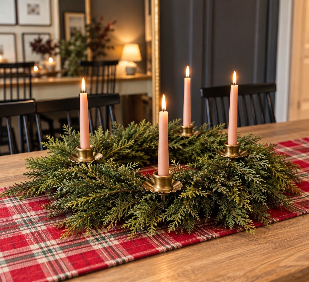 This centerpiece is stunning 🎄