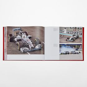 Leather Bound "F1 Heroes" Book | Mark and Graham