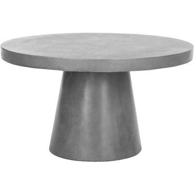 Delfia Coffee Table - Indoor/Outdoor - VNN1014 - Dark Grey - Safavieh | Target