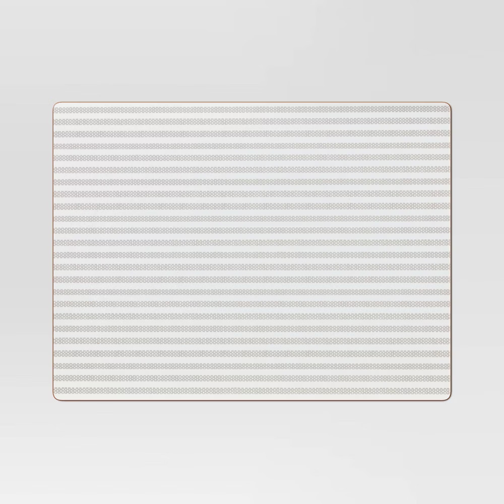 Cork Striped Placemat White - Threshold | Target