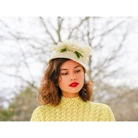 Vintage Floral Bucket Hat, 1950S-60S Wedding Mod Women Tea Party Kentucky Derby Retro Hat | Etsy (US)