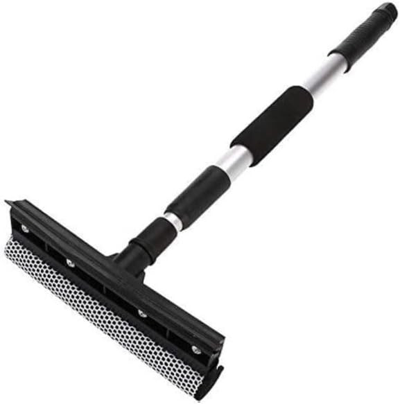 Rodo Janela Box Sacadas Profissional Limpador Vidros Com Cabo Extensível Preto Exclusivo | Amazon (BR)