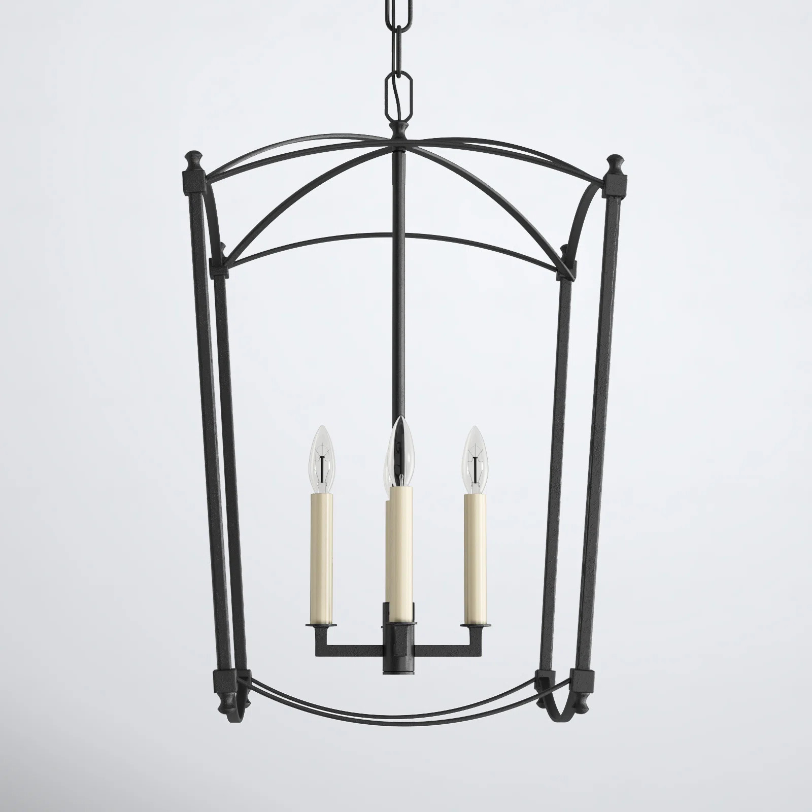 Olive 5 Light Metal Dimmable Lantern Chandelier | Wayfair North America