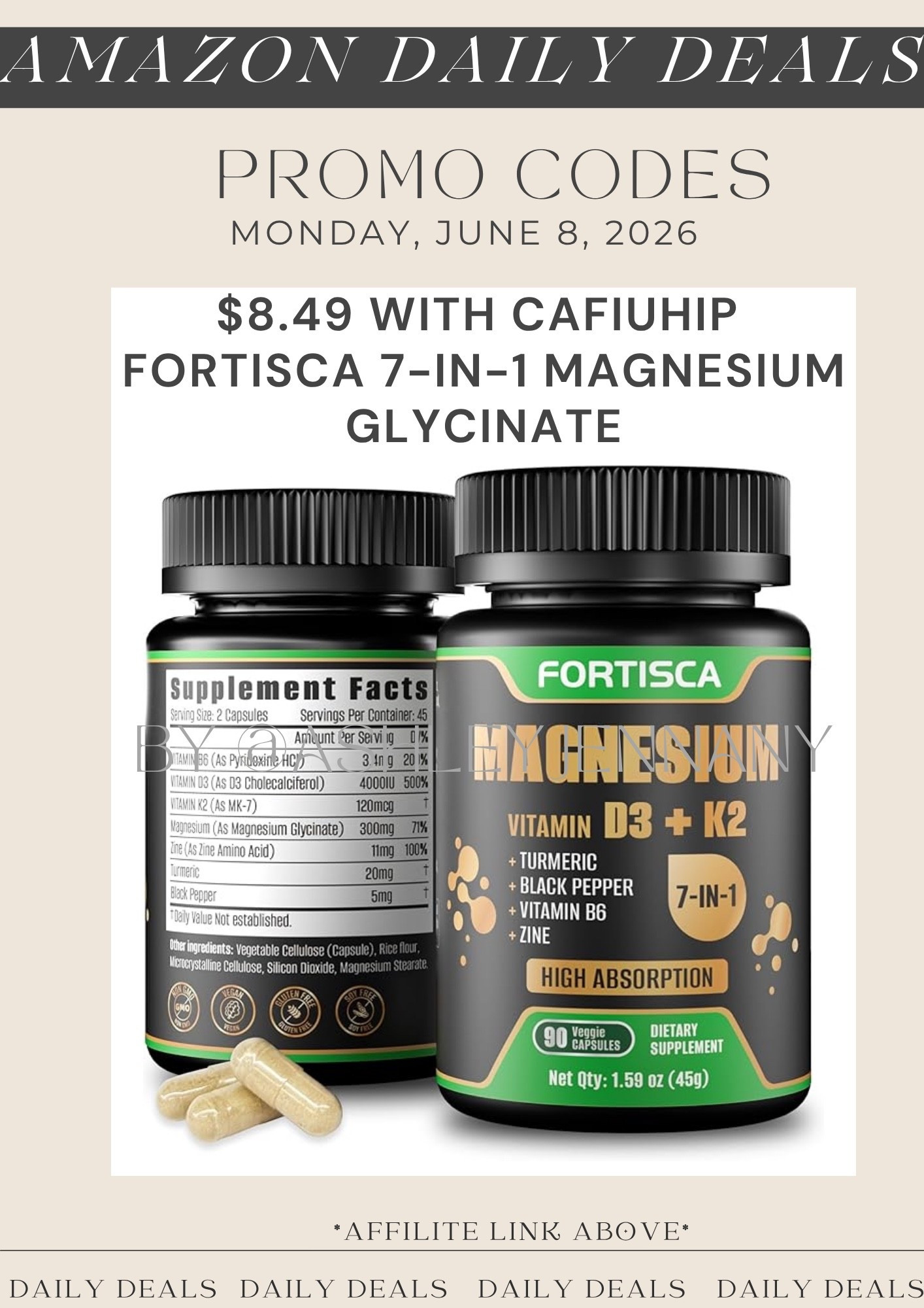 Magnesium

#LTKBeauty #LTKSaleAlert #LTKselfcare