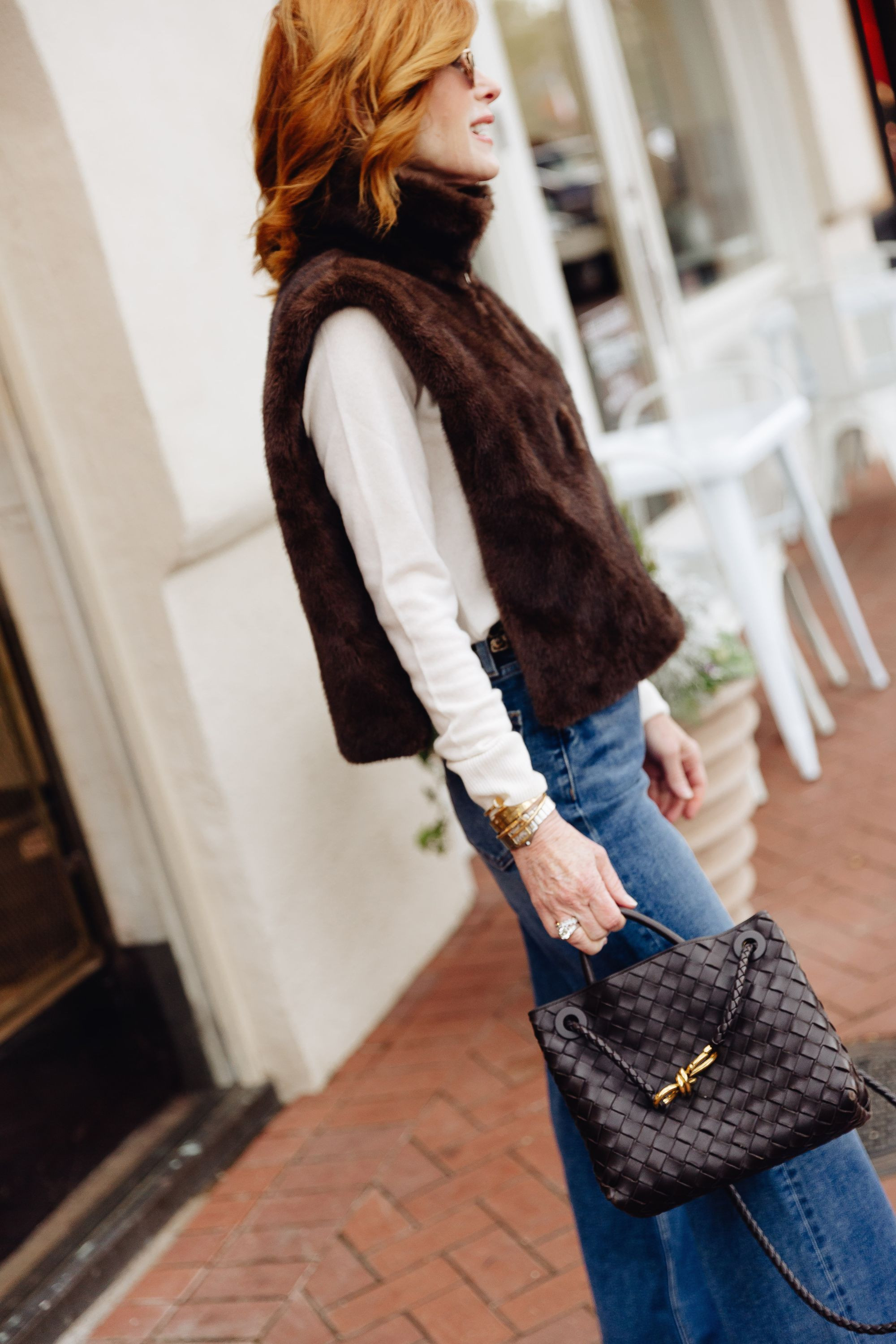 This woven leather handbag is such a timeless investment piece, but I also linked a great under-$100 look-for-less option that gives the same polished vibe. Both instantly elevate your outfit and make the perfect everyday bag.  

 

#LTKootd #LTKSeasonal #LTKOver40