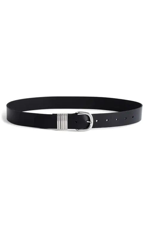 Madewell Multi Keeper Belt in True Black at Nordstrom, Size X-Small | Nordstrom