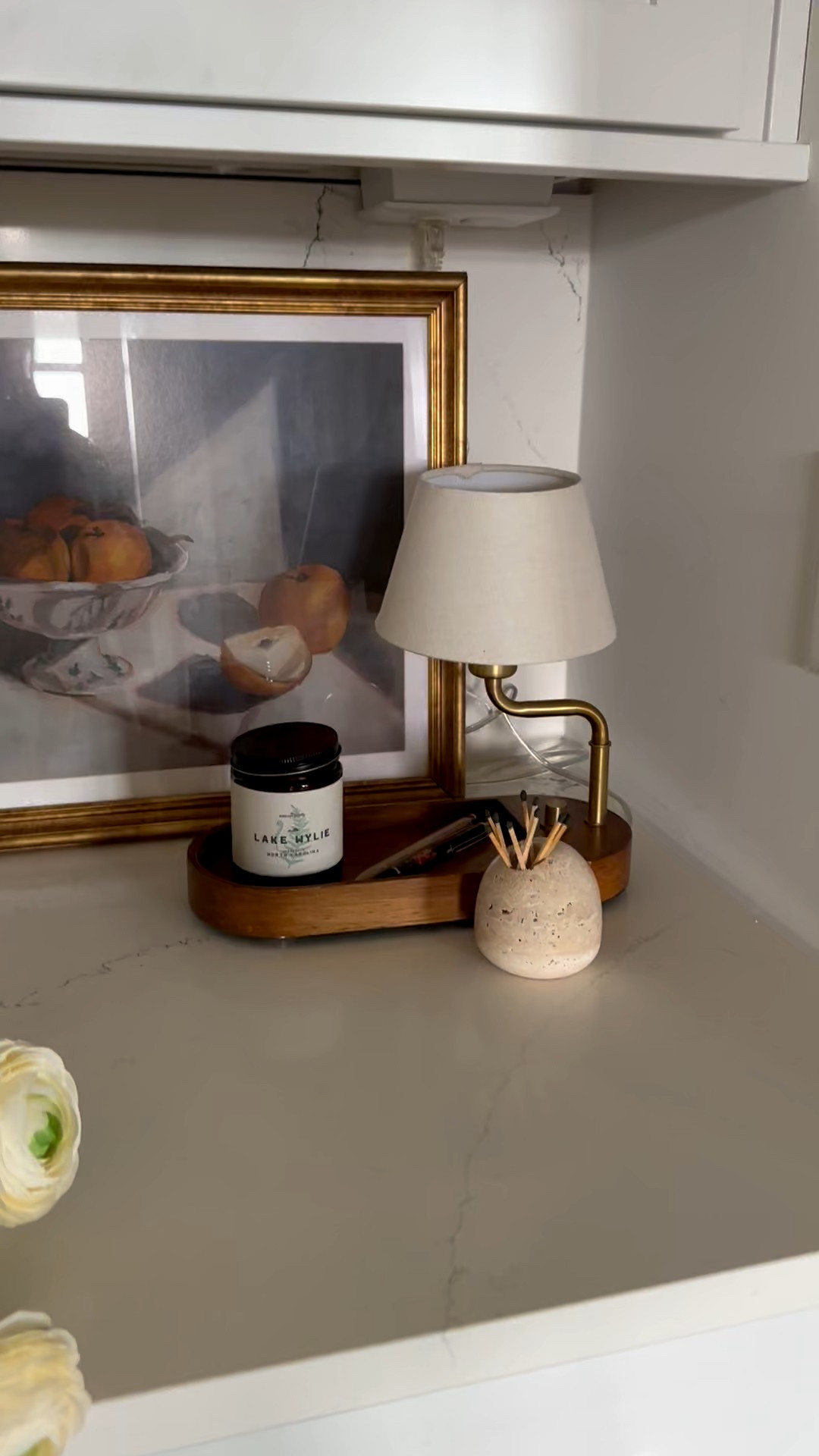 Desk tray with light that I used in my kitchen! @Target 

#LTKHome #LTKselfcare #LTKdayinmylife