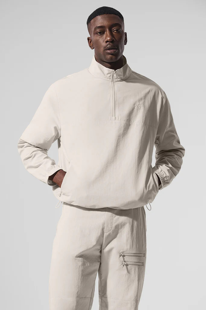 Light Weight Takeaway Track Pullover | Alo Yoga (US)