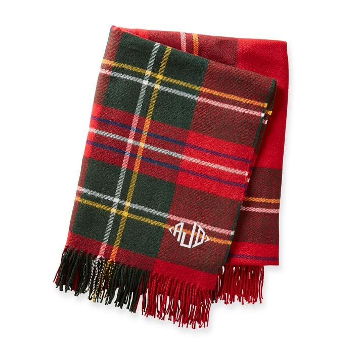 Plaid Throw Blanket | Mark and Graham