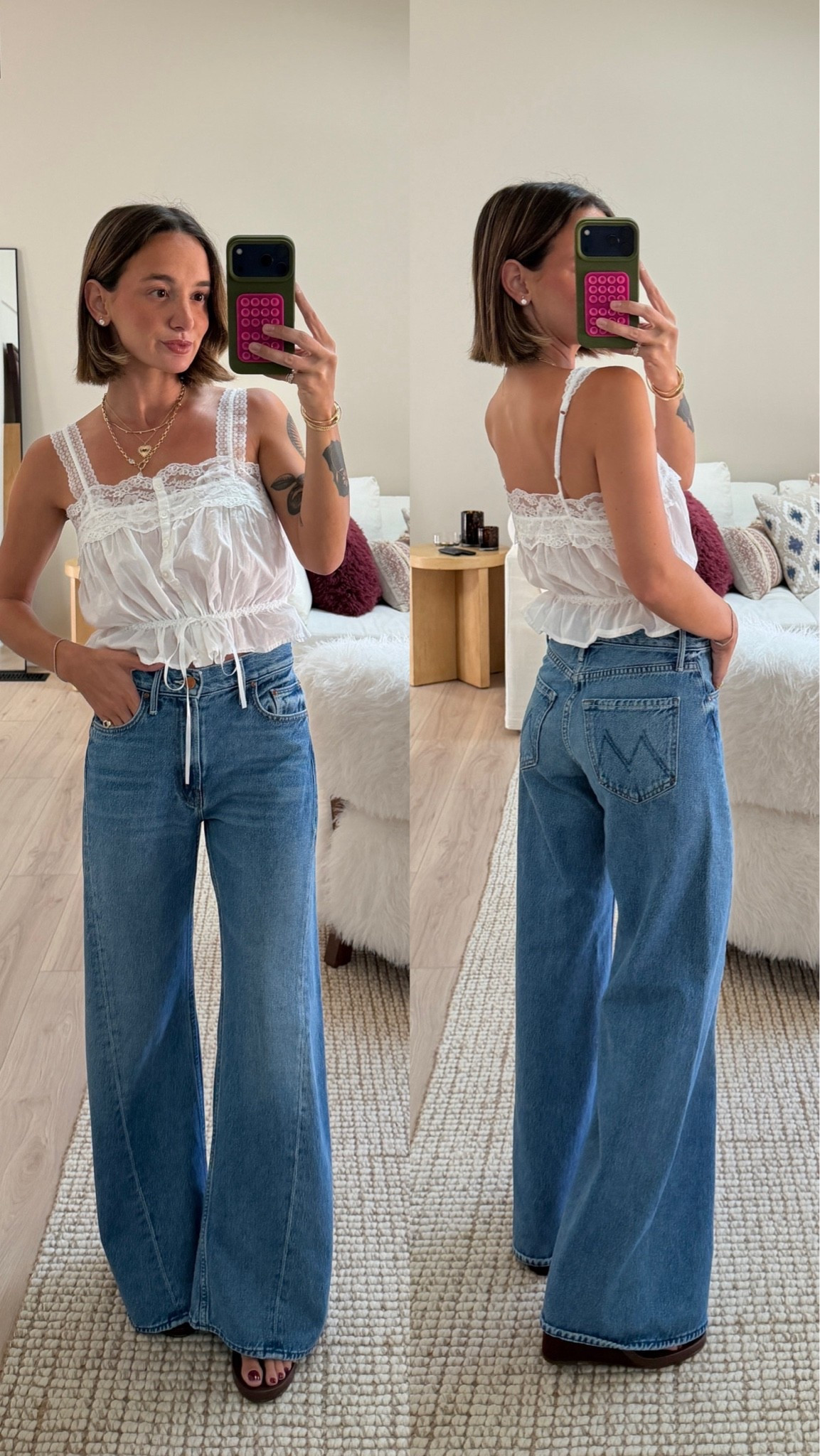 New Mother denim! I wear size 24 petite!

#LTKgrwm #LTKootd #LTKdayinmylife