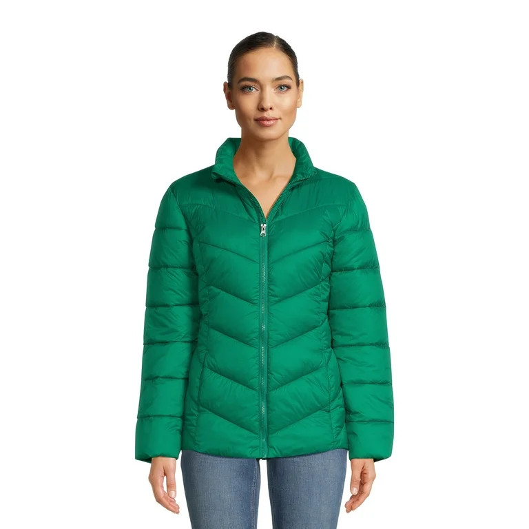 Time and Tru Women's Puffer Jacket | Walmart (US)