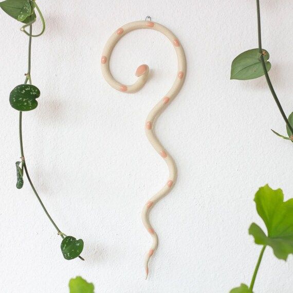 Ceramic Wall Snake - Etsy | Etsy (US)