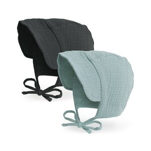 Baby Hat Muslin Bonnet Sun Hat Brimmed Double Gauze Toddler Hat Infant Boys Girls Beanie Visor Ca... | Etsy (ES)