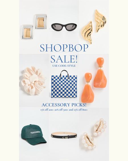 my Shopbop sale picks! ✨ accessories ✨
use code ‘STYLE’ from Monday 4/8 - Thursday, 4/11 to unlock these offers: 

	⭐️ 15% off orders of $200+
	⭐️ 20% off orders of $500+
	⭐️ 25% off orders of $800+

#LTKsalealert #LTKstyletip #LTKitbag