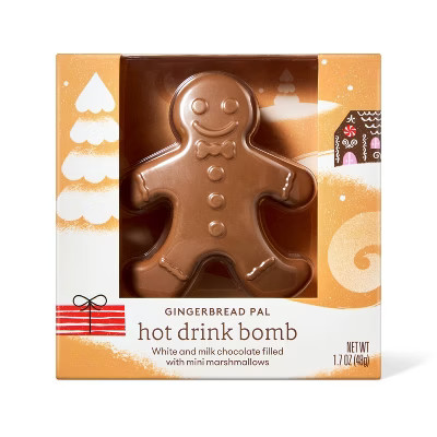 Christmas Gingerbread Pal Hot Drink Bomb - 1.7oz - Favorite Day™This item is not available | Target
