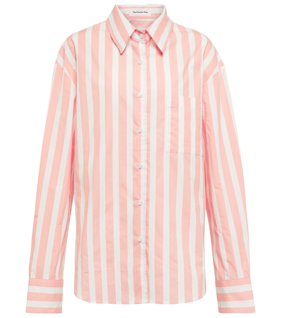 Lui striped cotton shirt | Mytheresa (UK)