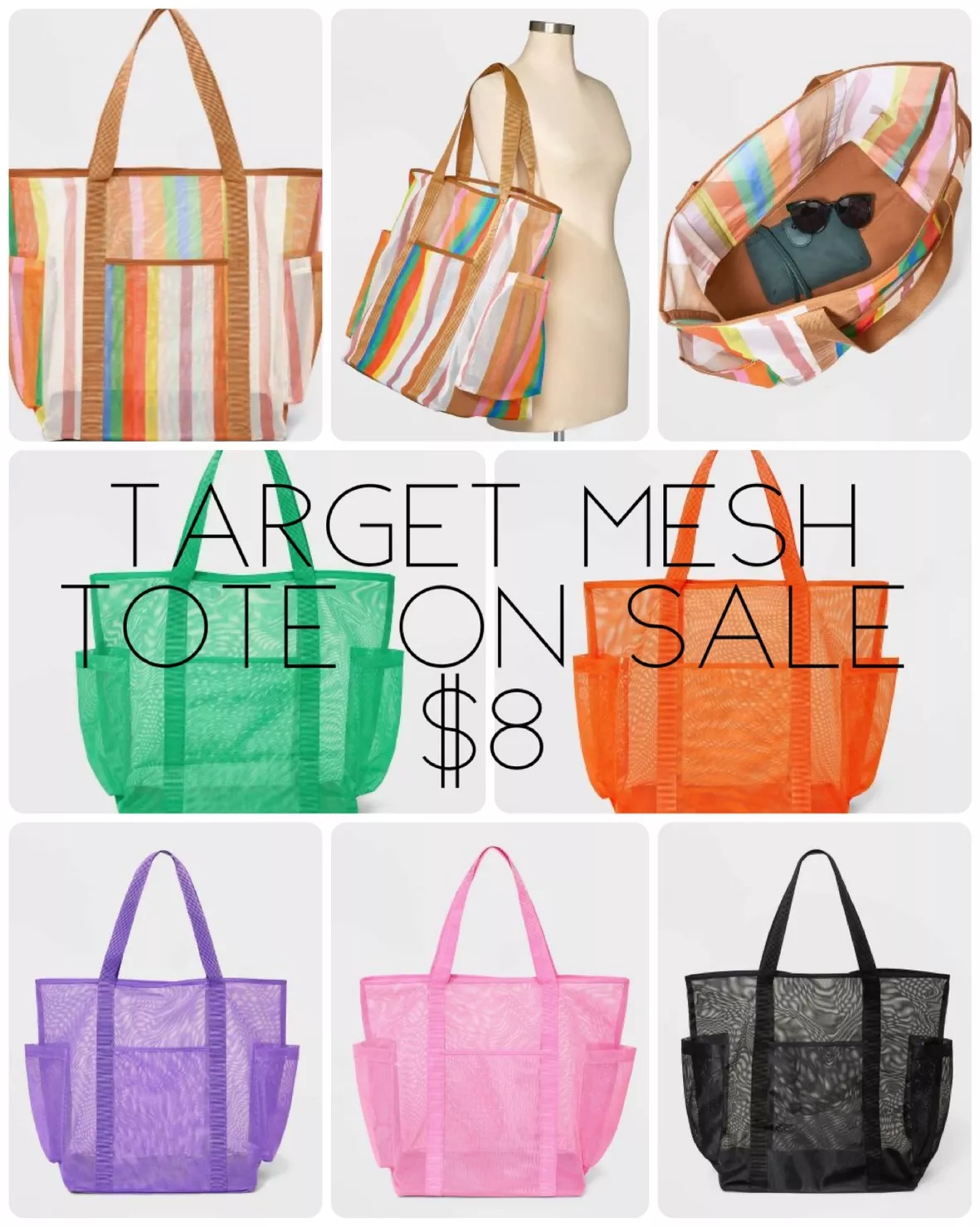 The Mesh Medium Tote Bag curated on LTK