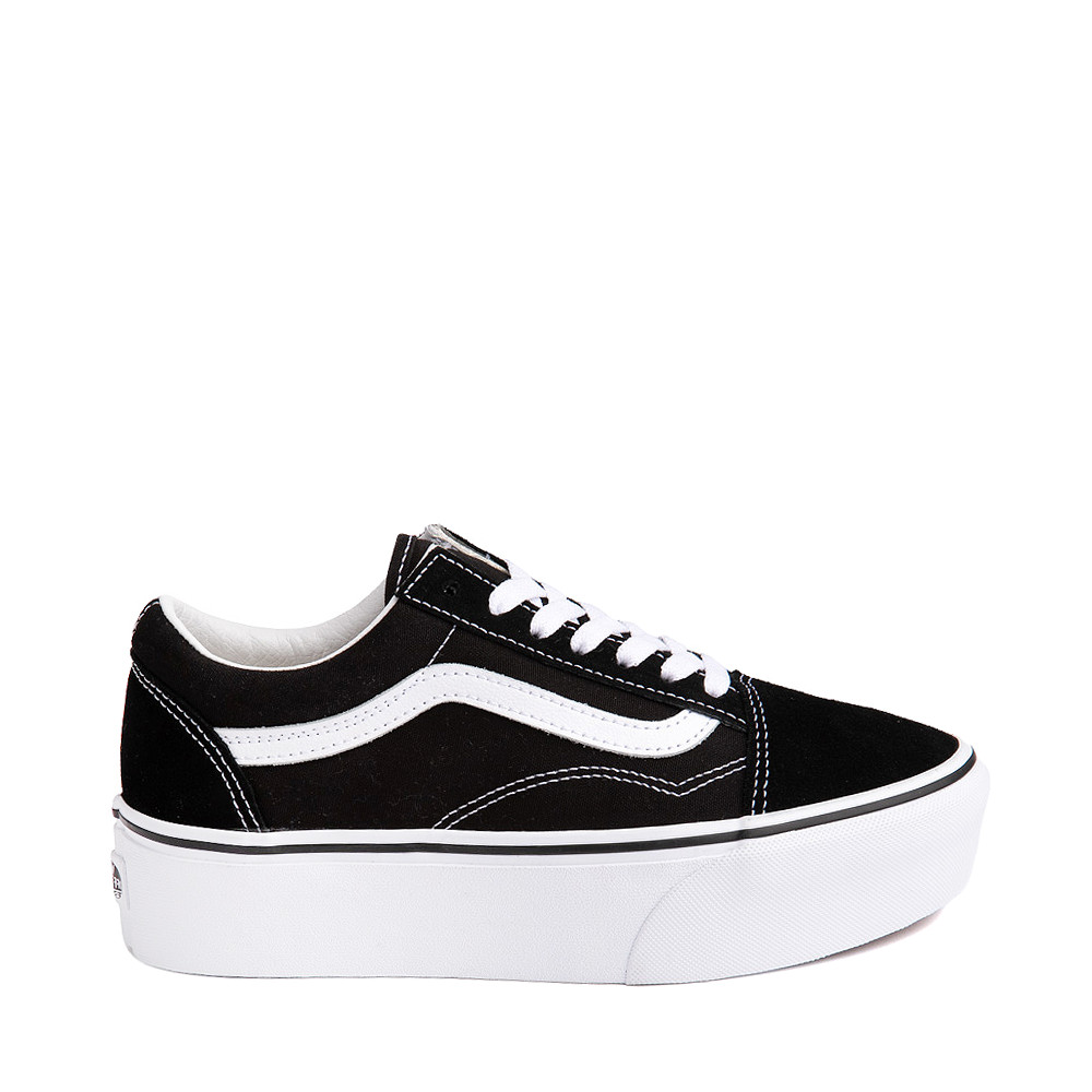 Vans Old Skool Stackform Skate Shoe - Black | Journeys