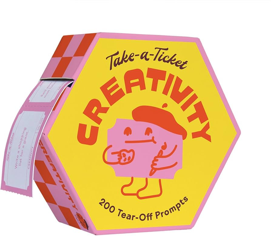 Chronicle Books Take a Ticket: Creativity - 200 Tear-Off Prompts | Amazon (US)
