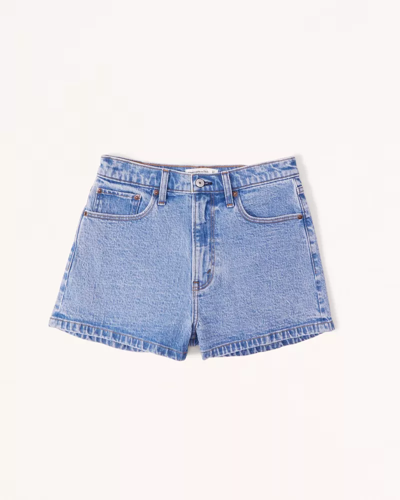 Curve Love High Rise Mom Shorts curated on LTK