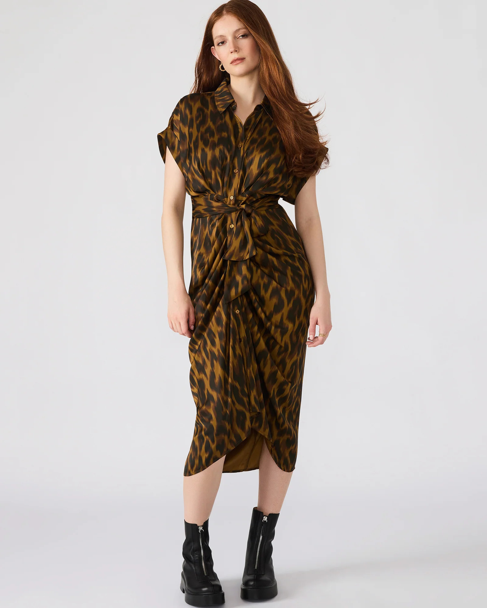 TORI DRESS LEOPARD | Steve Madden (US)