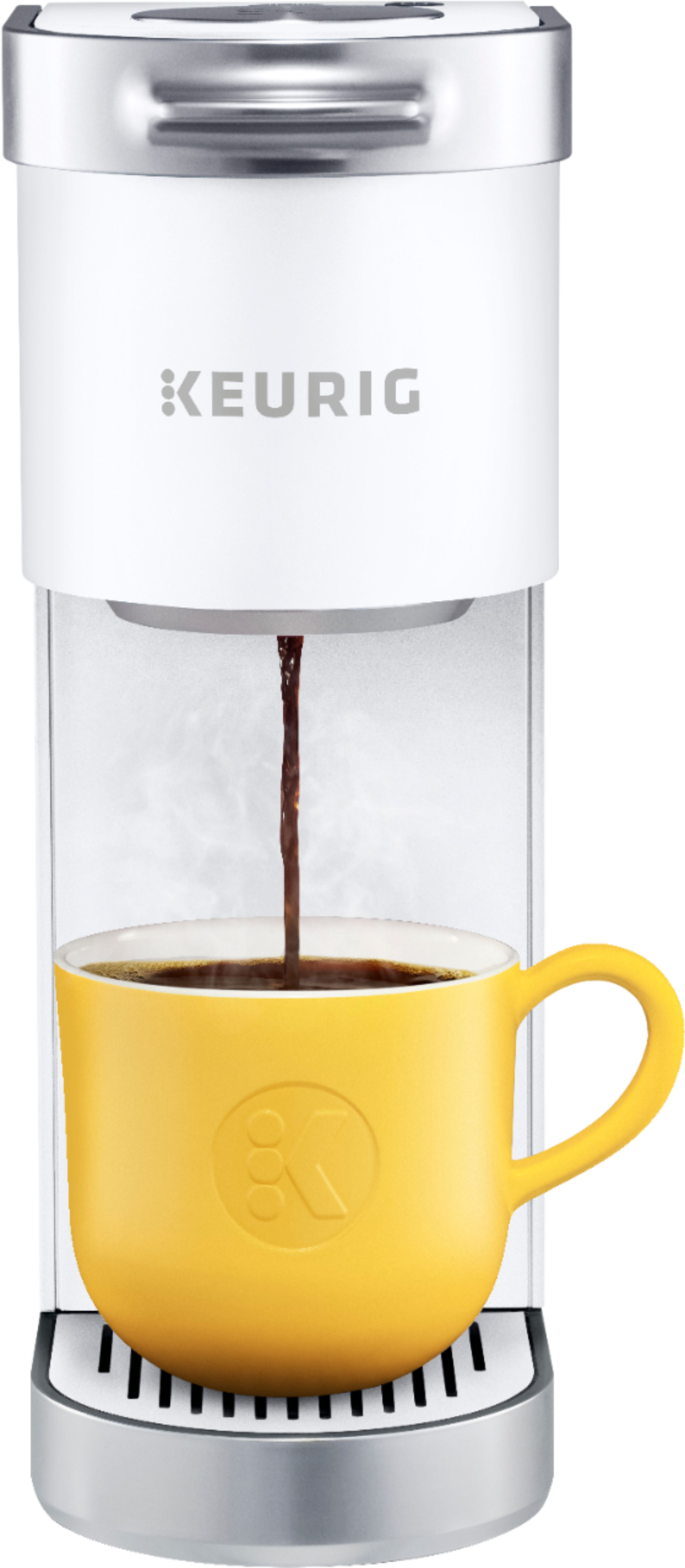 Keurig K-Mini Plus Single Serve K-Cup Pod Coffee Maker Matte White 5000350702 - Best Buy | Best Buy U.S.