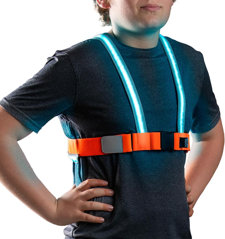 noxgear TracerJr Illuminated and Reflective Safety Vest | Amazon (US)