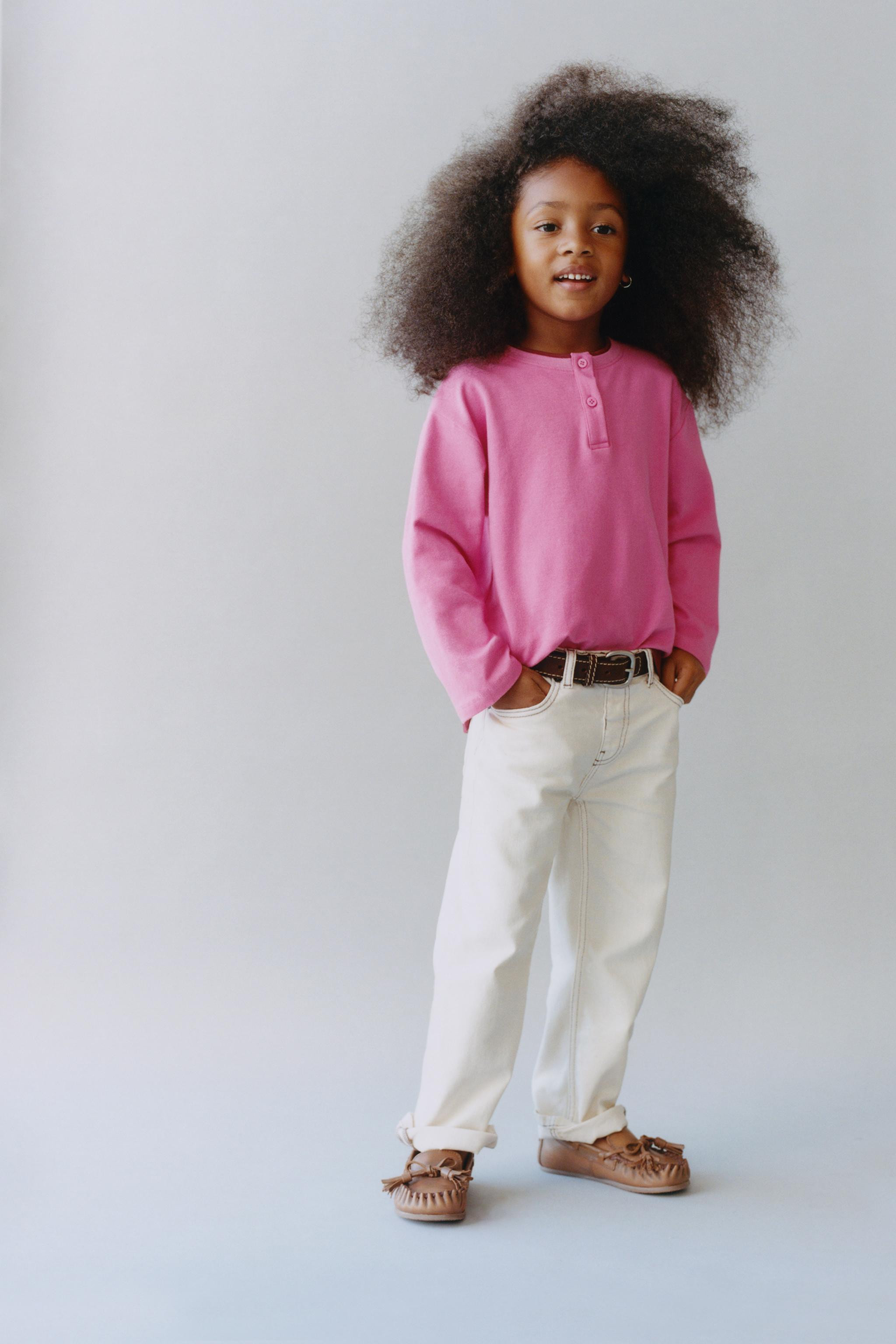 LAYERED HENLEY T-SHIRT | Zara US